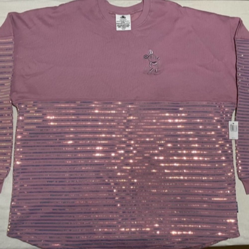 Disney Parks Disneyland Earidescent Sequin Spirit Jersey XXL